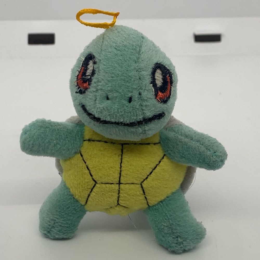 Pokemon Squirtle Cute Plush Turtle Toy or keychain